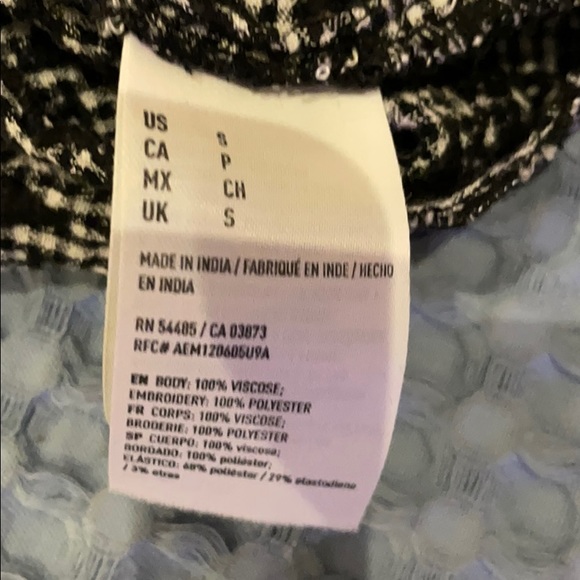 American Eagle Off Shoulder Gingham Romper - Picture 5 of 7